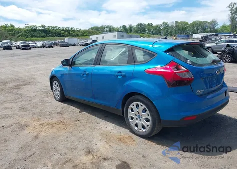 2012 Ford Focus Se z USA, uszkodzony, nr VIN 1FAHP3K29CL230126